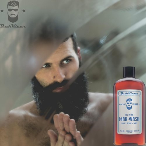 Active Prince Man 3-in-1 Shampoo, Conditioner & Body Wash - Versatile Grooming for Hair, Beard & Body