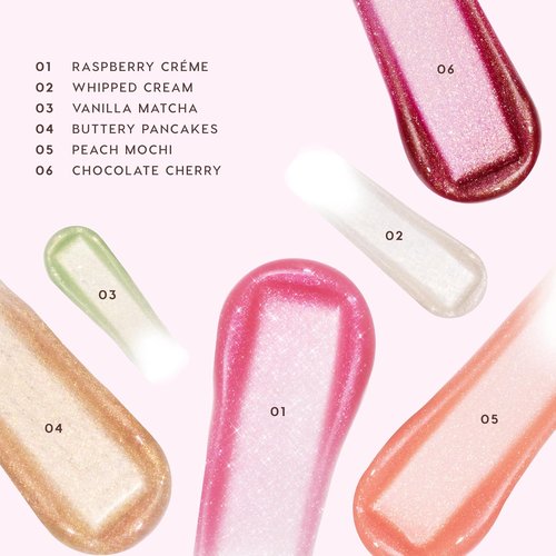 ColourPop Fresh Kiss Glossy Lip Balm - Hydrating Lip Care with Peptides & Hyaluronic Acid - Pearlescent Shimmer - Vegan & Cruelty-Free - Whipped Cream (0.49 oz)