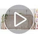 Rose Gold Sequin Tablecloth 50x72 Inch Rectangle Wedding Party Decor - Poise3EHome Variation