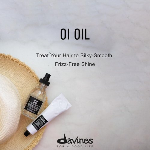 Davines OI Oil - Weightless Hair Oil for Dry, Coarse & Curly Hair | Control Frizz & Enhance Shine