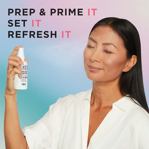 IT Cosmetics Your Skin But Better Makeup Setting Spray - Hydrating Formula for 16-Hour Hold | Controls Shine & Protects Makeup