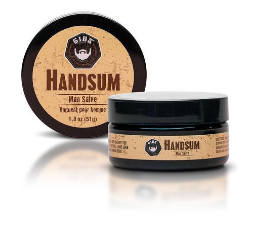 GIBS Grooming Handsum Man Salve - Nourishing Skin Balm for Men | 1.8 oz Size