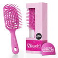FHI Heat UNbrush Flex Detangling Brush - Pain-Free, Ultra-Flexible Hair Detangler with DuoFlex Anti-Static Bristles