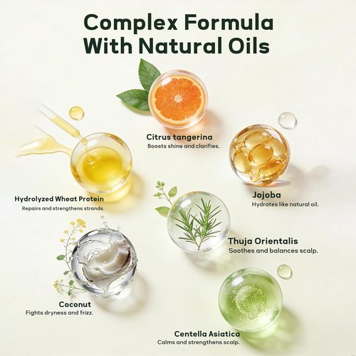 **Skiennix Botanical Keratin Hair Mask - Deep Repair Treatment for Dry, Damaged Hair (10 fl oz) | Vegan, Silicone-Free, Sulfate-Free**