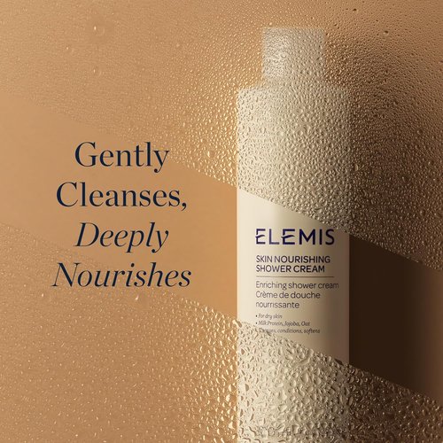 ELEMIS Skin Nourishing Shower Cream - Enriching Formula for Hydrated Skin | 10.1 Fl Oz