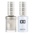 DND Gel Polish Set, Silver Collection, UV/LED Gel Polish and Air Dry Nail Lacquer, Matching Chip-Free Polish Duo, 705 Silver Dreamer, 0.5 Fl Oz