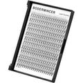 Bodermincer 7D/10D/20D/30D/40D/50D/60D/80D/100D Lash Cluster 240pcs D Curl Individual Cluster Eyelashes Fluffy false Eyelashes Extension Lash Cluster DIY at Home (10D-14mm)