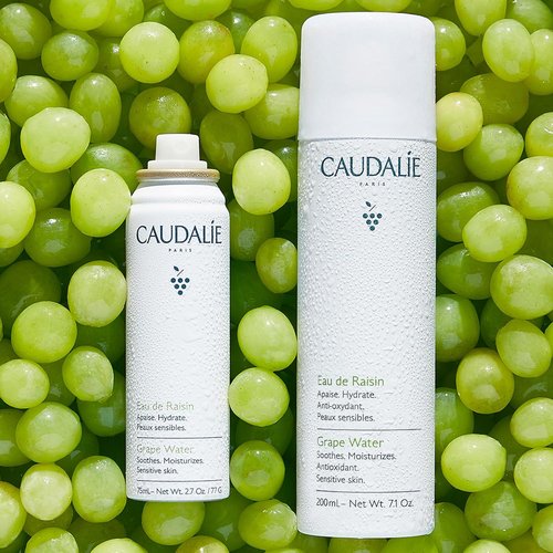 Caudalie Vinoperfect Dark Spot Serum - Brightening Formula with Travel Size Grape Water Mist
