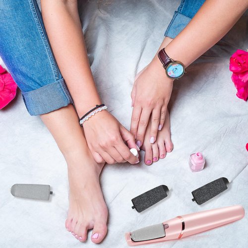 9 Pack Pedicures Replacement Heads for Haootadiy Pedi, Eelectric Tool Foot File, Pedi Replacement Roller Head fit Finishing Touch Pedi (Pedicure Tool Not Included)