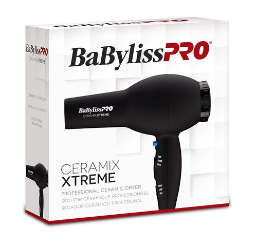 BaBylissPRO Ceramix Xtreme Hair Dryer - Powerful, Lightweight Design for Fast Drying
