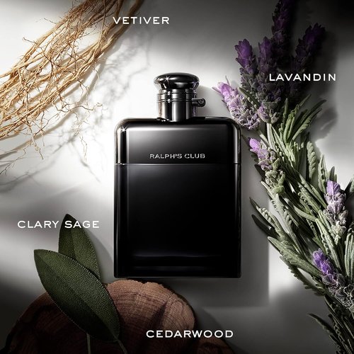 Ralph Lauren Fragrances - Ralph's Club Eau de Parfum - Woody & Fresh Men's Cologne - Lavandin, Sage, Vetiver, Cedarwood