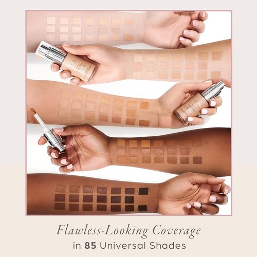 PÜR MINERALS 4-in-1 Love Your Selfie Foundation - Longwear Full Coverage Liquid Makeup for Natural Glow