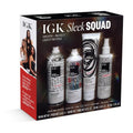 IGK GOOD BEHAVIOR Holiday 2025 Gift Set | Flexible Hairspray, Smoothing Spray & 4-in-1 Prep Spray - Anti-Frizz, Heat Protection & Shine for All Hair Types
