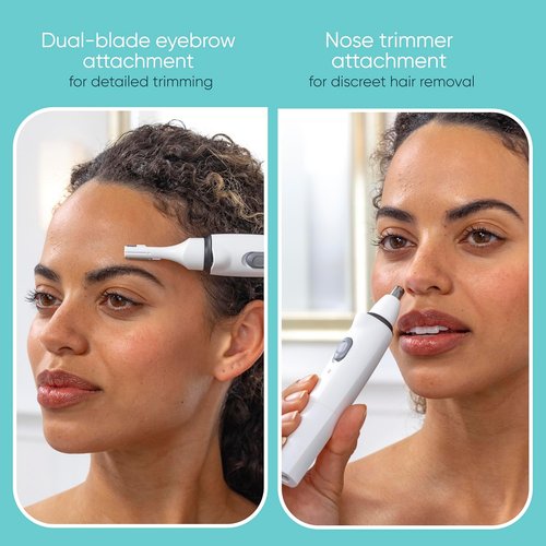 Conair GIRLBOMB All-in-One Trimmer & Shaver Set for Women - Wet/Dry, Rechargeable Design