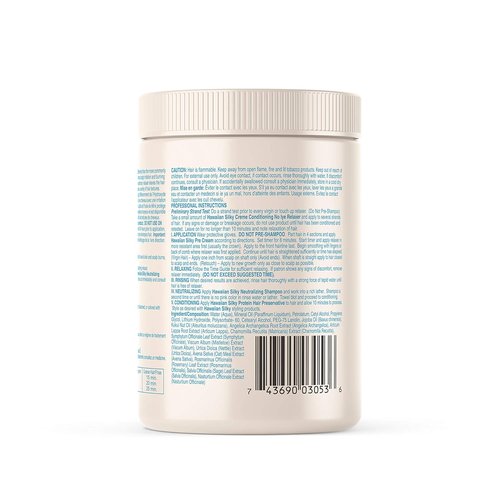 Hawaiian Silky No Lye Relaxer - Mild Formula for Smooth Hair | 20 Ounce Beige