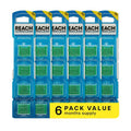 REACH Ultraclean Access Flosser Refill Heads, Mint, Plaque Remover for Teeth, Shred Resistant, for Hard to Reach Areas, Oral Care, PFAS Free, for Adults & Kids, 6 Pack, 28 Count