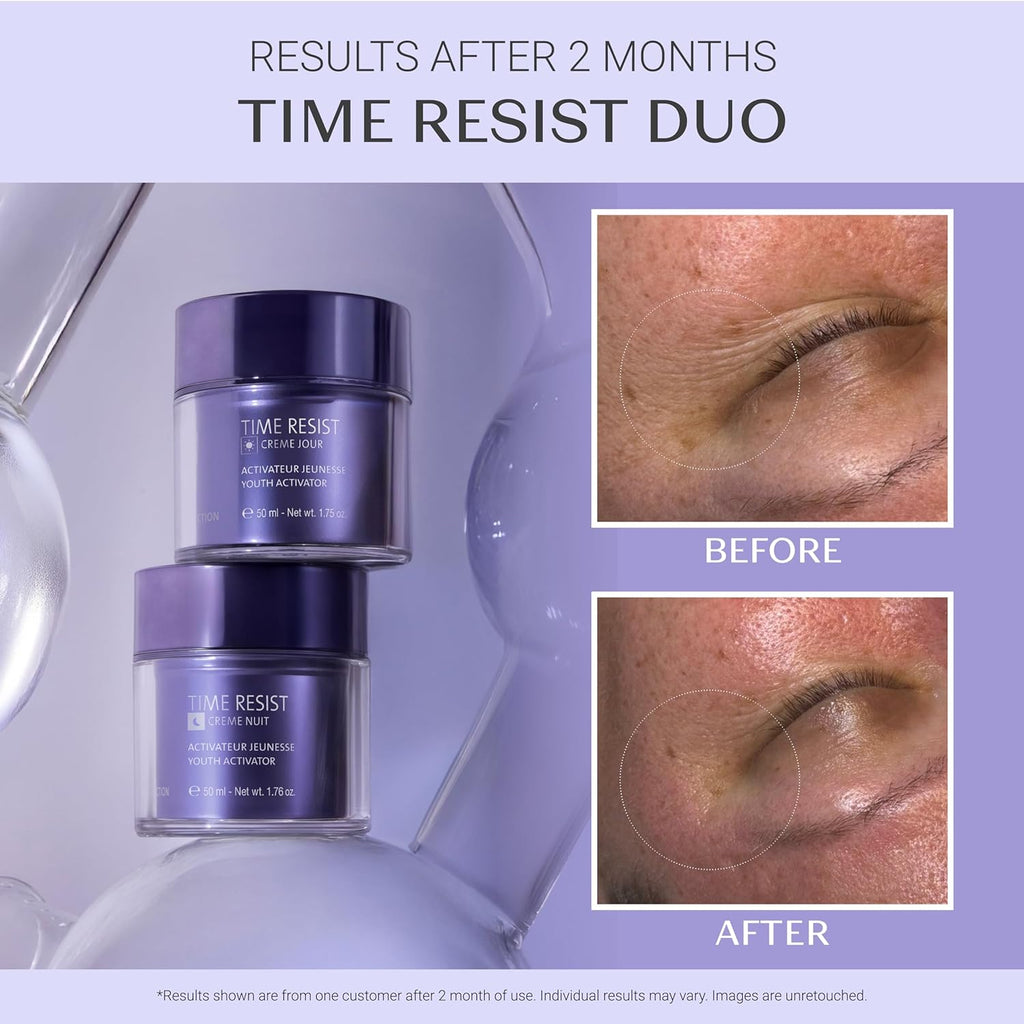 Yonka Time Resist Anti-Aging Cream - Youth Activating Complex for Firming & Wrinkles | 1.76 oz