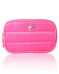 SALLY ROSE Barbie Pink Makeup Bag Official License, Pink Cosmetic Bag for Travel and Home