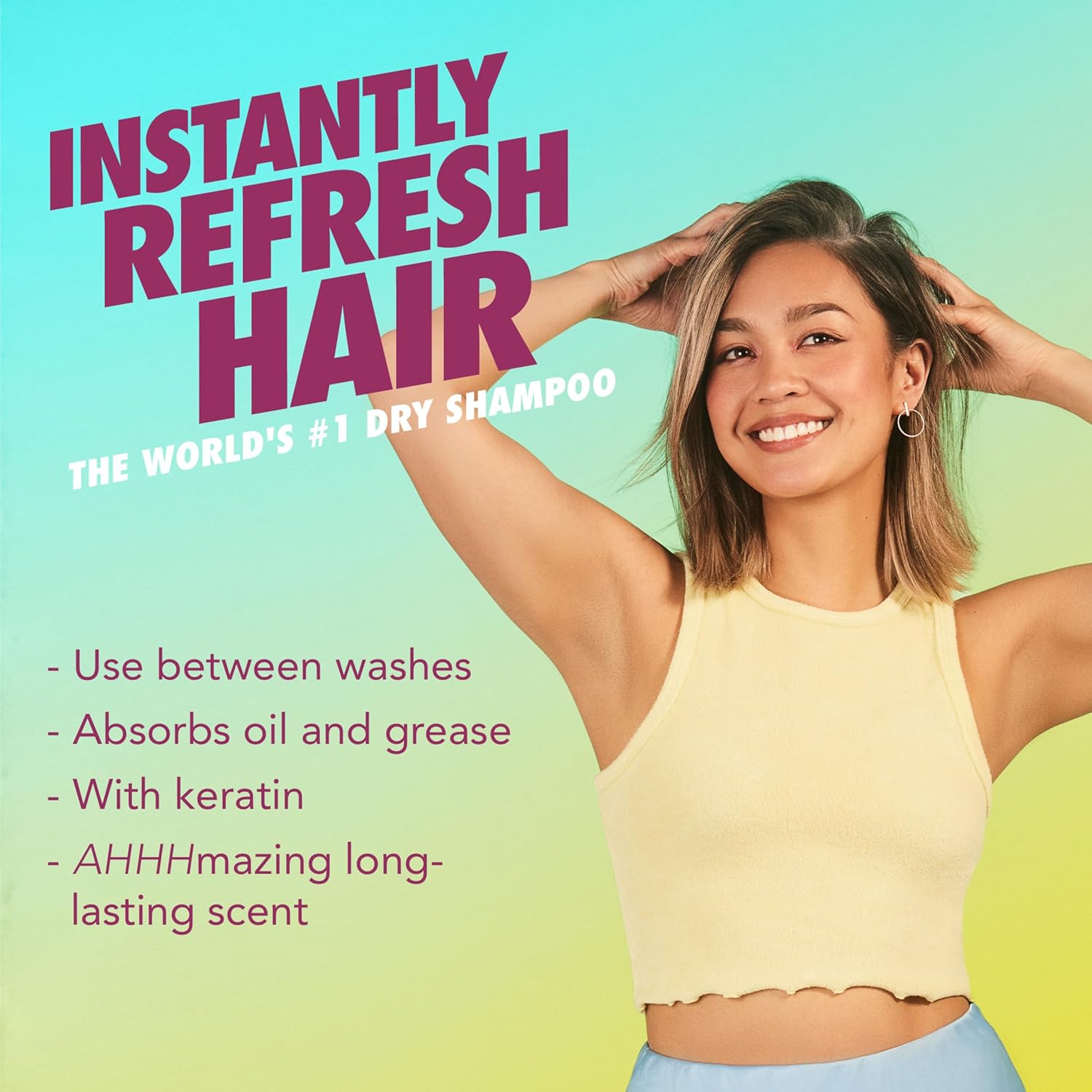 Batiste Dry Shampoo - Rose Gold | Refresh Hair & Absorb Oil for Added Texture - 5.71 oz