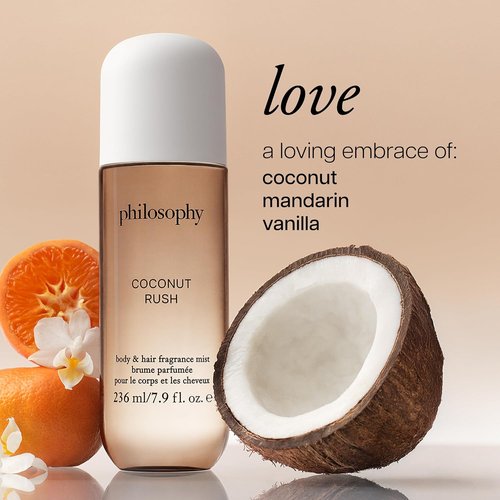Philosophy Hair And Body Mists - Long-Lasting Fragrance With Skin-Loving Ingredients | Hydrates & Refreshes 24 Hours - Vanilla, Pistachio & Coconut Scents