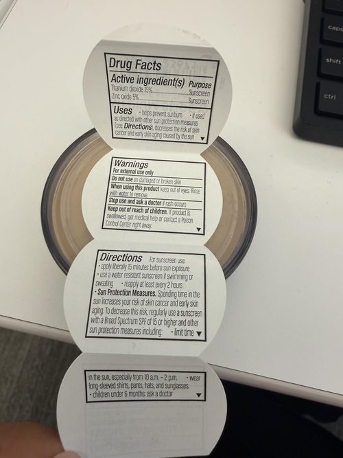 Original Matte Loose Mineral Foundation SPF 15, 12 Medium Beige, Vegan, Cruelty-Free & Dermatologist-Tested
