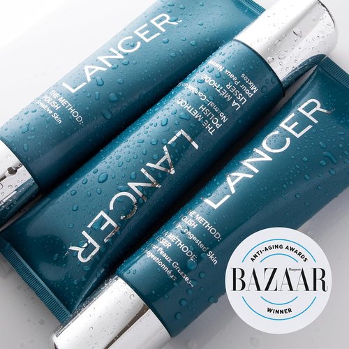 Lancer Skincare The Method - Polish Facial Exfoliator | Daily Scrub with Natural Minerals for Normal & Combination Skin, 8 Fl Oz