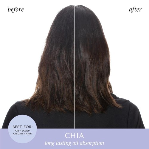 HASK Chia Seed Volumizing Dry Shampoo - Absorbs Oil, Adds Volume & Bounce | 8.1oz, Sulfate-Free, Cruelty-Free