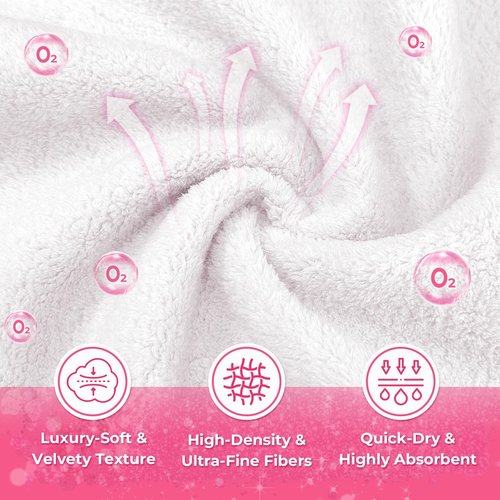 SOOWASH Makeup Remover Little Towels - Ultra Soft Fragrance Free & Alcohol Free Face Towels for Sensitive Skin,（60 Count 480 Uses）Dry Wipes Travel Firendly