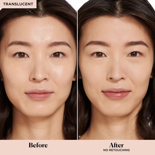 Laura Mercier Translucent Loose Setting Powder, 24HR Shine Control, Infused with Vitamins C + E, Soft Matte Finish, Normal to Oily Skin, 4 Shades for Virtually All Skin Tones, Holiday Gift Set