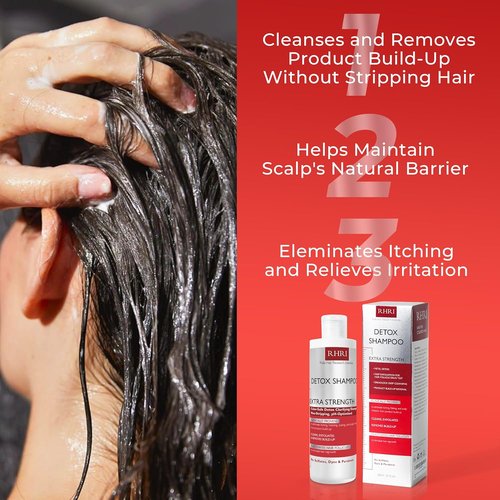 Regine Switzerland Detox Shampoo - Clarifying Formula to Detoxify & Regrow Hair - Nourishes Follicles, Soothes Scalp Irritation