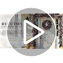 Artificial Fall Leaves Garland - 6ft Autumn Decor with Brown Variation