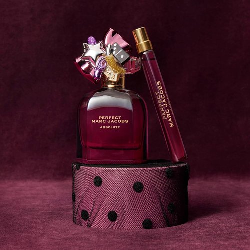 Marc Jacobs Perfect Absolute Eau de Parfum - Ambery Women's Fragrance with Caramelized Fig, Jasmine & Amber
