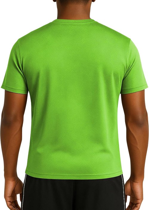 American Heaven Men's Short Sleeve Workout Crew Neck T-Shirts - Dry Fit Athletic Gym Tops | Multi-Color Packs