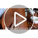 Round Heat Resistant Placemats Set of 12 - Waterproof Faux Leather, Dark Blue