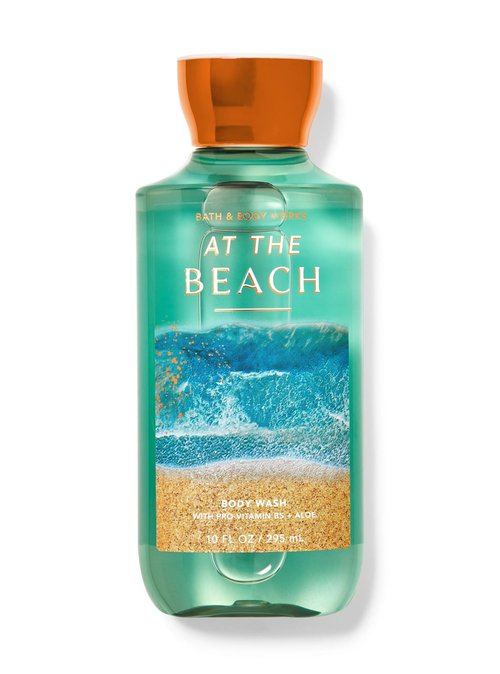 Bath and Body Works Body Wash Shower Gel Gift Set (10 Fl Oz (Pack of 1), At The Beach)