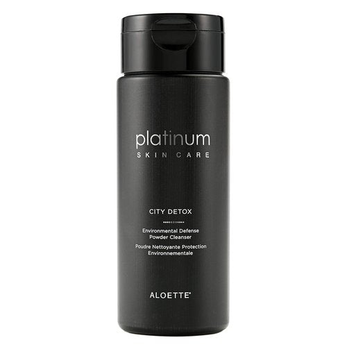 Aloette City Detox Charcoal Infused Powder Cleanser - Sulfate & Cruelty Free | 1.7 Fl Oz