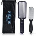 Rikans Colossal Foot File - Professional Callus Remover for Smooth Feet | High-Grade Stainless Steel