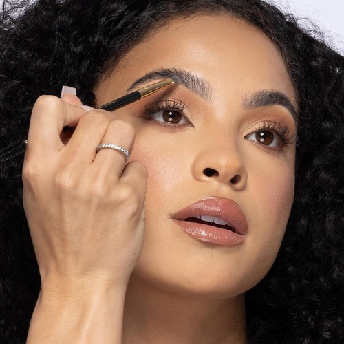 Billion Dollar Brows 2-Sided Brow Brush - Perfect for Applying & Blending Eyebrow Powder