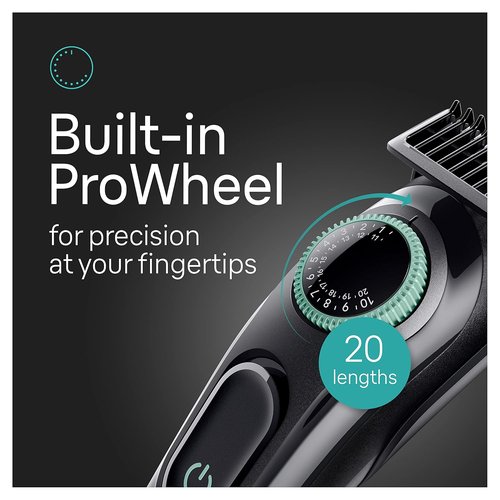 Braun All-in-One Style Kit Series 3 3430 - 3-in-1 Trimmer for Men with Beard, Ear & Nose Trimmer | 20 Length Settings, Washable