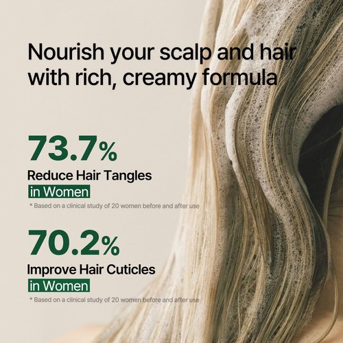 ROOTON Alpha Erguen Women’s Hair Loss Care Treatment, Vegan Formula for Dual Scalp & Hair Cortex Repair, Strengthens, Restores & Nourishes Damaged Hair, 500ml / 16.9 fl oz