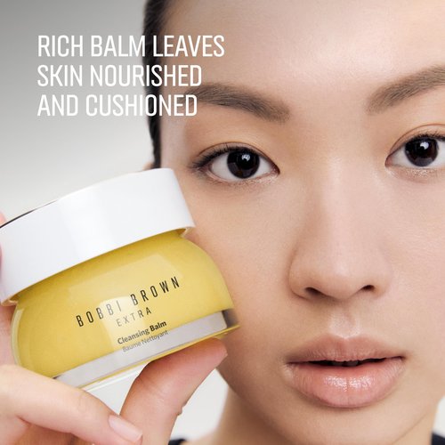 Bobbi Brown Extra Cleansing Balm | Nourishing Cleanser, Melts Away Long-Wearing Makeup | Olive Extract and Glycerin, 3.4 Fl Oz