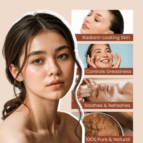 Exotic Veda 100% Pure Sandalwood Powder (Chandan) – Ayurvedic Face Pack, Mask & Tilak for Glowing Skin, Natural Cleansing & Soothing Powder, 100 g / 3.52 oz