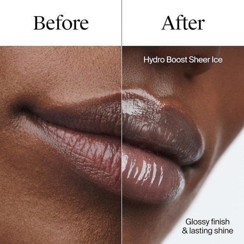 Neutrogena Hydro Boost Lip Balm - Hydrating Hyaluronic Acid Formula | Sheer Ice Nude, 0.5 oz