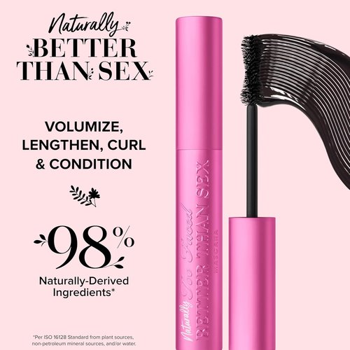 Too Faced Naturally Better Than Sex Mascara - Volumizing, Nourishing & Curling Formula for Sensitive Eyes