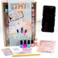 STMT Self-Love Club D.I.Y. Nail Art Studio by Horizon Group USA, 10+ Essentials for at-Home Manicure Including Nail Polishes, Soothing Hand Mask, Cuticle Oil, Phone Holder, Nail Stickers & More