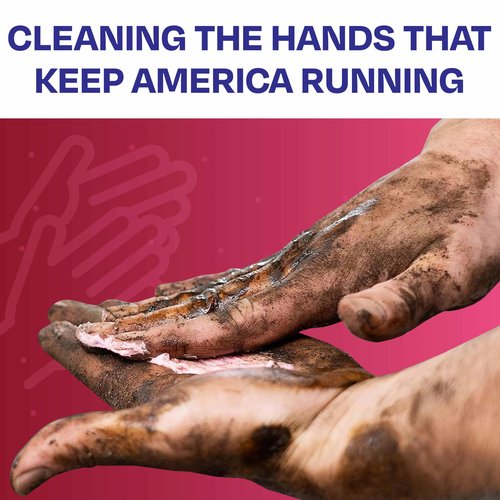 Grit Go Industrial Hand Soap – Heavy-Duty Gritty Hand Cleaner for Mechanics, Construction Workers & More – Removes Grease, Oil, Rust & Paint – Moisturizing & Exfoliating Hand Paste (4 lb)