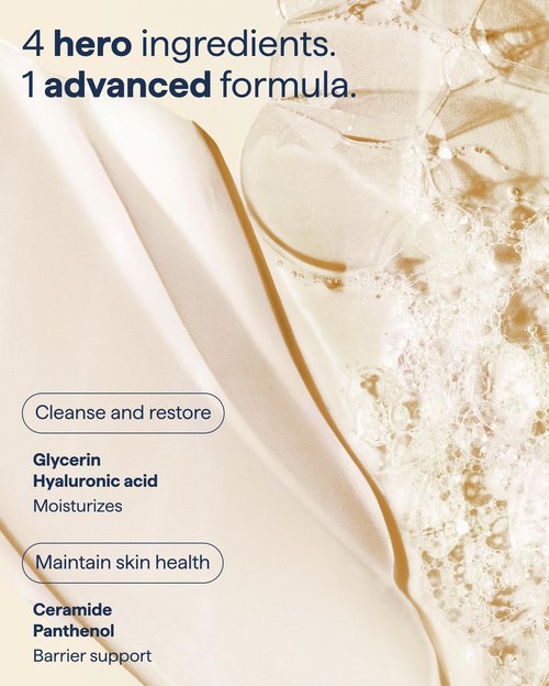 Remedy for Rich Cream Cleansing | Cream-to-Foam Face Wash with Ceramides, Glycerin and Panthenol | Hydrating Cleanser for Normal to Dry Skin | By Dermatologist Dr. Shah, 5 fl. Oz