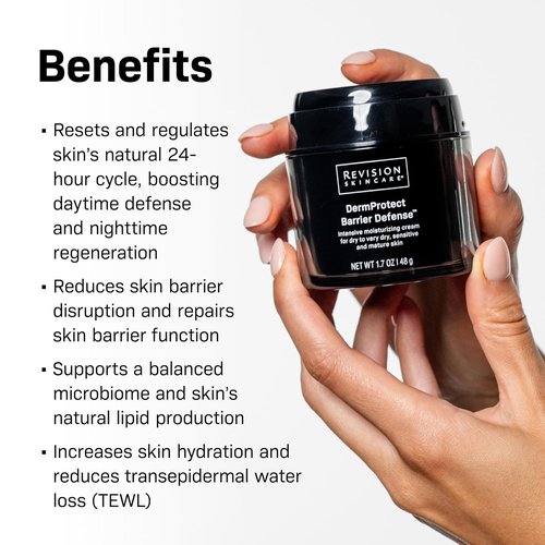 Revision Skincare DermProtect Barrier Defense™ - Intensive Moisturizer for Dry & Sensitive Skin | Hydrates & Strengthens Barrier