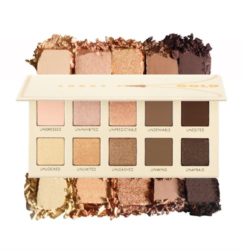 LORAC Unzipped Eyeshadow Palette - Versatile Matte & Glitter Shades for Stunning Looks
