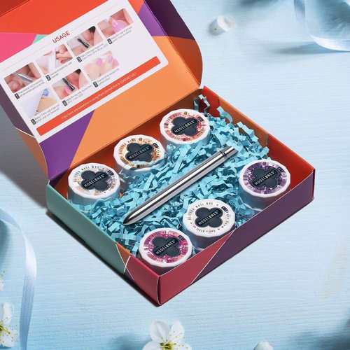 modelones Glitter Gel Nail Strengthener and Growth Clear Nail Polish Scented Nail Repair for Damaged Nails Hardener Extra Strong and Growth for Women Nail Care Natural Concealer Foundation